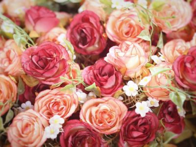 Sztuczne kwiaty popularne w Indiach