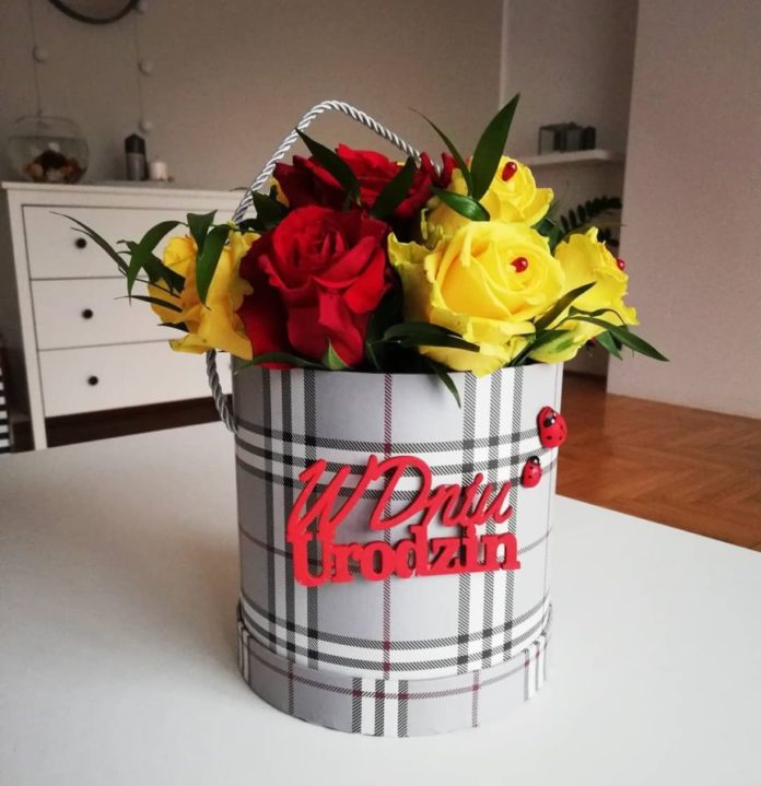 Flowerbox urodzinowy